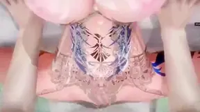 Android 2B Seduced by Muscular Lover in Hot Busty Milf Encounter