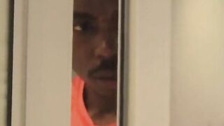 Ebony Stepsis Caught Masturbating