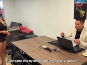 Silvana Lee has a threesome with a busty doll and Jean Paul's big white cock creampie