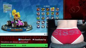 Sweet Cheeks Trap Ass Gushing Cum Choked During CTR Fail