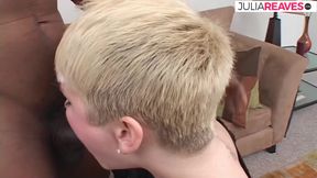 Black cock want that blonde horny bitch deep and nasty