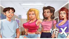 SummertimeSaga - They&#039;re Looking For Homework Checks, Tits