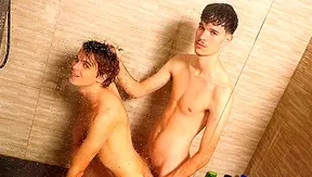Esteban Quebert Makes Nathan DeVos Scream Loud & Proud - Gay XXX