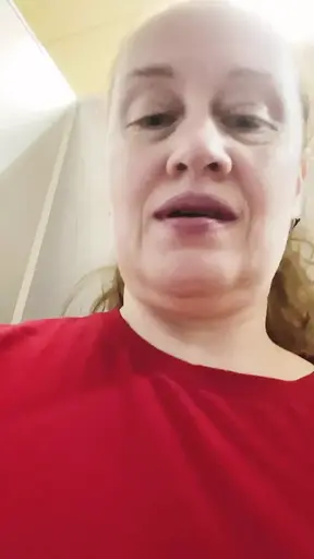 Mature single mom pees in public toilet at supermarket