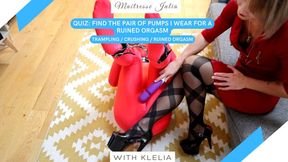 Heel Identification Challenge: Win a Ruined Orgasm - Mistress Julia