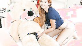 ”Exxxtra Small - Immature Spinner Caught Having Sex a Teddy Bear - Kadence Marie”