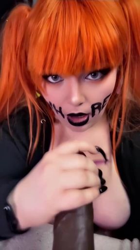 Sneaky Hooters Girl Empties BBC