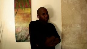 Interracial porn with Melanie Monroe a MILF with shaved pussy and blonde hair wants a BBC