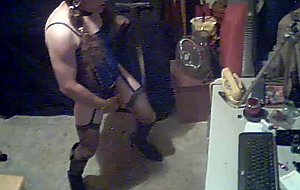 Crossdresser warrior scene
