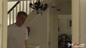 Intimate Threesome Adventure with a Loving Couple and Their Housekeeper
