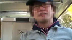 Petite babe Iku Sakuragi sucks and strokes a cock 4