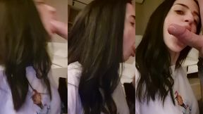 blowjob with cute ending