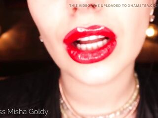 YOU Will Fulfill One My Desire in Exchange for Worshiping My Lips and Lipstick