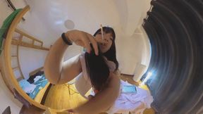 360VR HEIYU admires under his armpits
