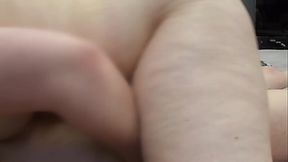 Curvy MILF rides monster cock and moans