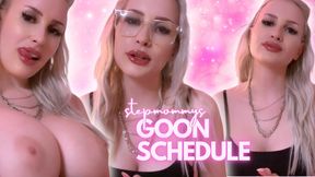 Stepmommys Goon Schedule (Roleplay & Gooning)