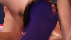 faye reagan tit fucks and takes facial cumshot