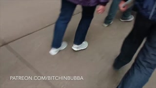 FLASHING MY BOOBS ON THE STREET IN DOWNTOWN CHICAGO