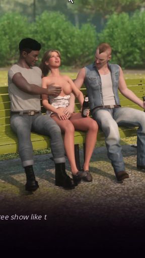 Iconic moment from &quot;Village Slut Transformation 13 Lilly enjoyed her time in the park&quot;