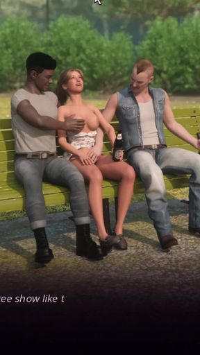 Iconic moment from &quot;Village Slut Transformation 13 Lilly enjoyed her time in the park&quot;