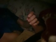 Me vengo en la ropa después de un día estresante