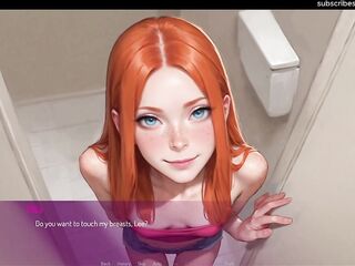 Mila meets a strange guy - Mila AI v1.three.2b by ADDont - Animated Gameplay