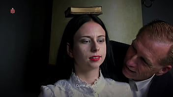 A Maid&acute_s Ordeal - Judith is given her maid&#039_s outfit and gets spanked while she has to balance the houses&acute_s rule book on her head and present herself to her superiors with a permanent smile (complete scene)