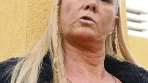 Masturbating Anal Play & Finger Fucking Close up Outdoors in Tights & High Heels