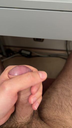 Cumming hard while watching porn