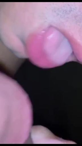 Stunning moment from &quot;YOUNG MAN SUCKING HIS COUSIN&#039;S THICK, MUSHROOM-HEADED COCK&quot;