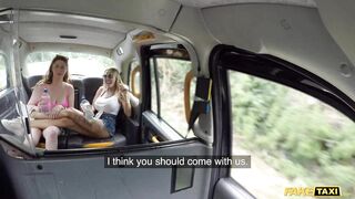 Fake Taxi Stacy Seran and Princess Paris Hot Summer Fucking