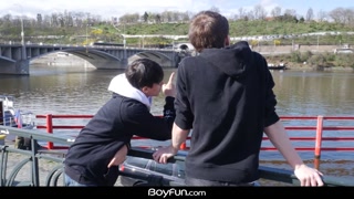 Twink Josh Cavalin Bareback Fucks Colombian Justin Host