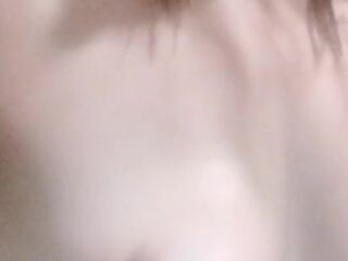 Talking to my boobs and rubbing them