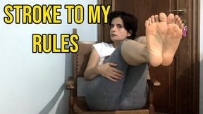 Stroke to My Rules — JOI by Your Goddess