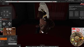 Ebony bimbo futa fucks white bbw futanari