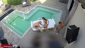 amazing bts of the scene: first time! sara diamante, rough, monster gapes, atm, anal, atp, deepthroat,balls deep,double bj,cum face, with luca ferrero.