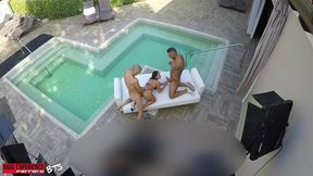 amazing bts of the scene: first time! sa diamante, rough, monster gapes, atm, anal, atp, deepthroat,balls deep,double bj,cum face, with luca ferrero.