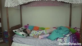 Taylor: Full Diaper at Night