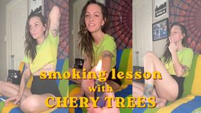 a smoking lesson with your babysitter
