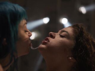 Blue Haired Girl And Roommate End Up Having Rampant Sex After Possession By Alien Creature