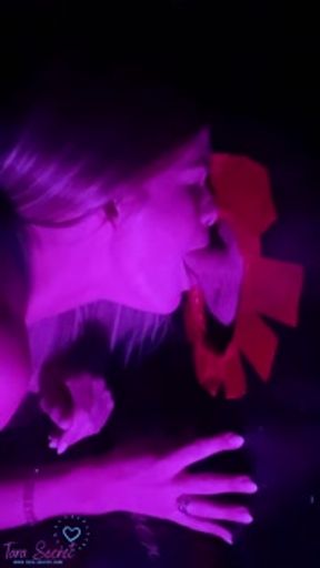 Tara Secret GloryMobil - Stranger with Thick Cock Cuming in Hot Wife Mouth! She Enjoys at GloryHole