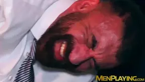 Daddy Joe Gets Fingered & Banged By Classy Executive Sir Peter