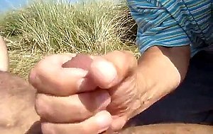 old man blows his friends cock in the dunes 2