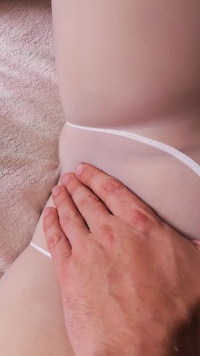 347 I Pose for You in Thick Tights and You Touch Me Before Roughly Fucking Me...