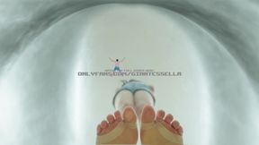 Giantess dominates small partner for your pleasure