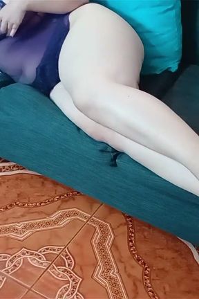 Me in Lingerie on the Sofa for You