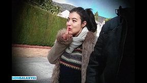 My stepsister and I doing dirty things on the street and then at home