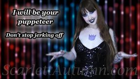 The Puppeteer and her jerking off Marionette - MP4 HD 1080p