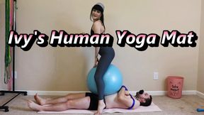 Ivy's Human Yoga Mat