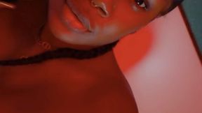 EBONY GODDESS FARTS IN BED